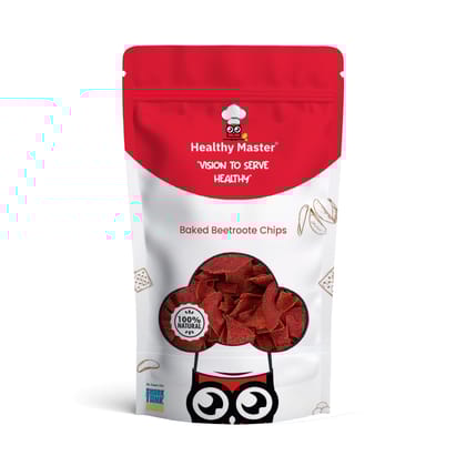 Healthy Master Baked Beetroot Chips 100 Gram
