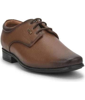 Fortune By Liberty Tan Men's Derby Formal Shoes