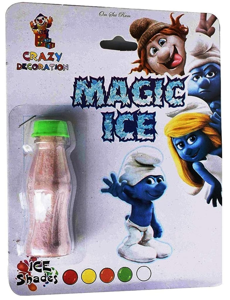 Nawani Kids Special Magic Ice : Eco Friendly Non Toxic Fake Snow for Kids/Adults Science Toy Project (Pack of 2) 1 Packet Around 50gm