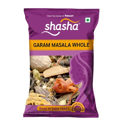 Shasha Whole Spices – Whole Garam Masala 100g