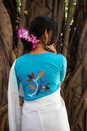 Patang Jamdani Blouse-M