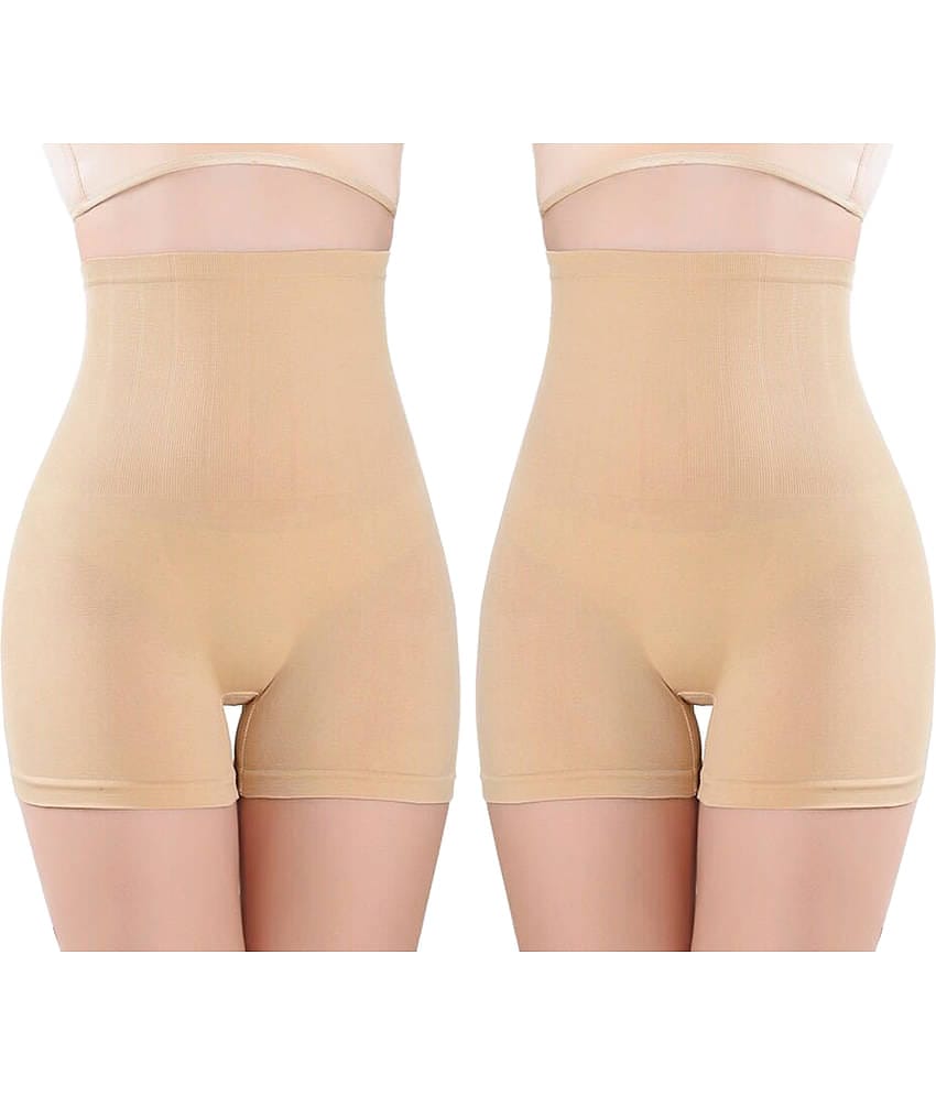 Flenzy Pack of 2 Cotton Women's Trimming Tights ( Black )