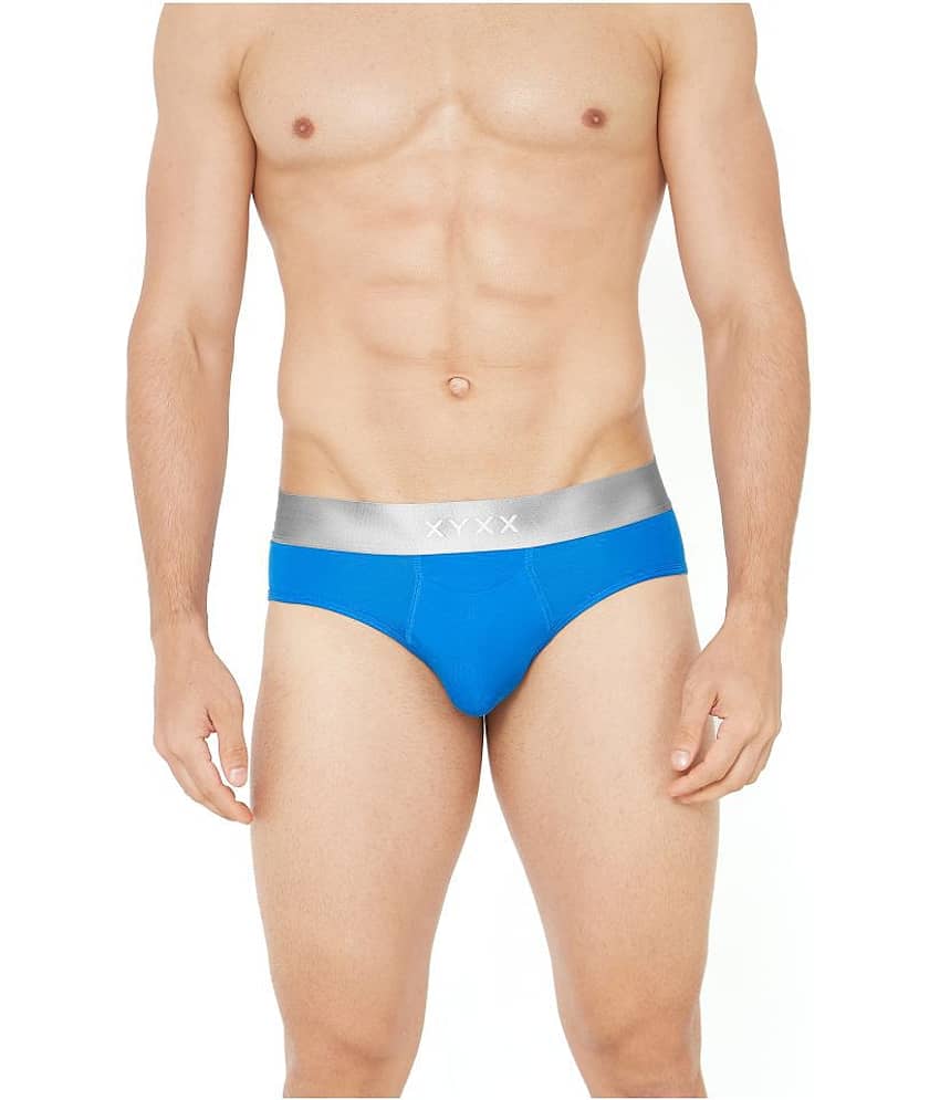 XYXX Pack of 1 Modal Briefs For Men's ( Blue )