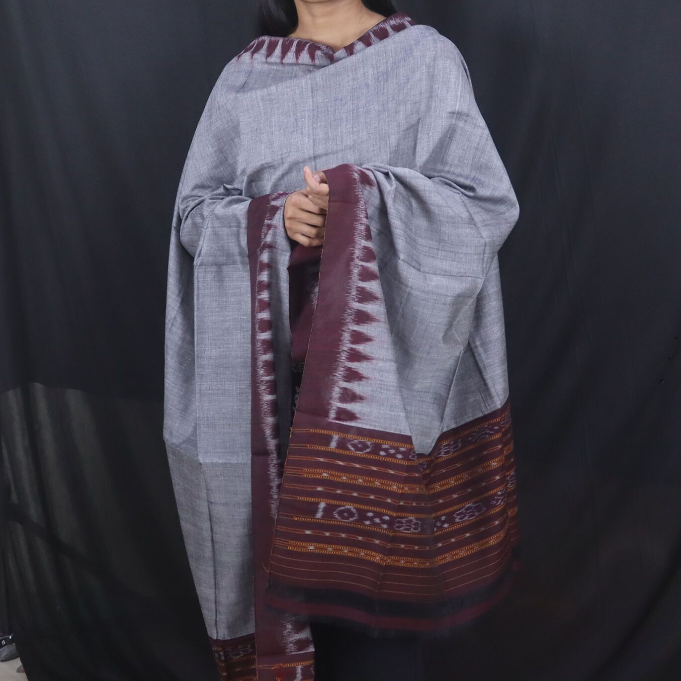 Handloom Nuapatna Cotton Dupatta