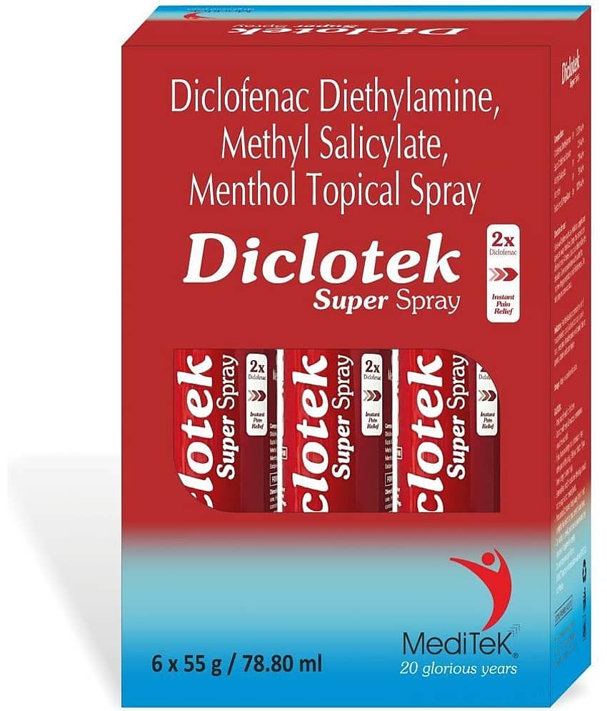 MEDITEK DICLOTEK ADVANCE PAIN RELIEF SPRAY Pain Relief Spray ( Pack of 3 )