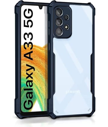VAKIBO Plain Cases Compatible For Rubber Samsung Galaxy A33 5G ( Pack of 1 )