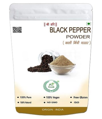 AGRI CLUB Black Pepper Powder, Kali mirch Powder 100 gm