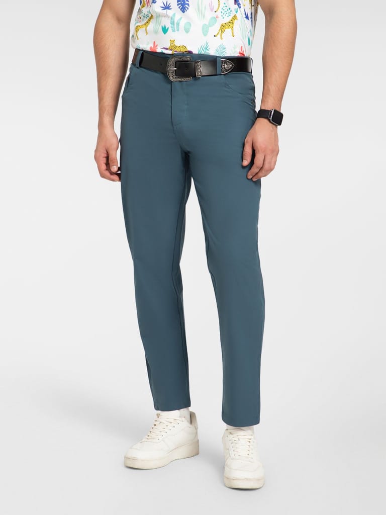 (SLIM FIT) AH Mechanical Stretch Botanical Grey Golf Pant