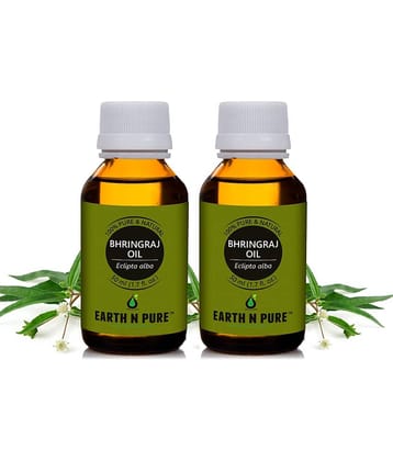 Earth N Pure - Bhringraj Essential Oil 50 mL ( Pack of 2 )