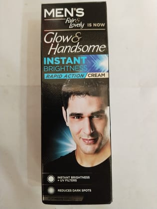 Glow & Handsome Instant Brightness Rapid action cream 