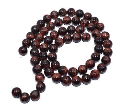 Natural Red Tiger Eye Gemstone Round Beads 15 Inch String.Per String of Approx 32 Pcs , SEP-528-1 String / 12 MM