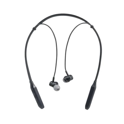 Digimate Yodha Neckband, 24H Playtime, 5.1 Bluetooth Type-C Fast Charging, High-Quality Mic (DG-NB-1009, Black)