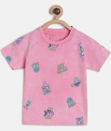 miniklub Pack of 6 Boys Cotton T-Shirt ( Pink )