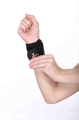 Aktive Support 533 Wrist Support - Free Size (Black)