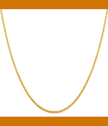 FASHION FRILL Gold Plated Chain ( Set of 1 )