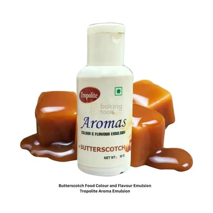 Butterscotch Food Colour and Flavour Emulsion Tropolite Aroma Emulsion