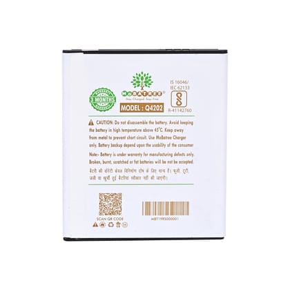 Mobatree Original Mobile Battery for Samsung Grand Duos S7562, 7562, S3 Mini, Ace 2, 1500mAh (6 months Guarantee)