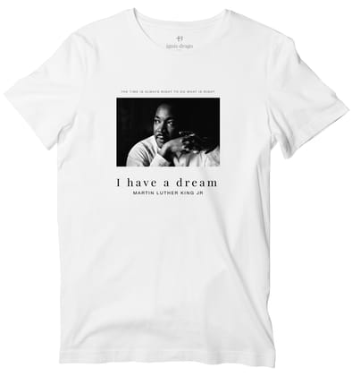 Martin Luther King Jr. T-shirt-44 - XL / White