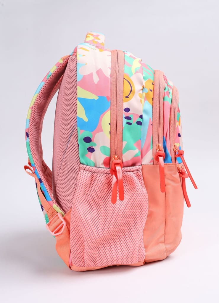 PB Pearlbags Polyester Water Resistant Casual Backpack With Pencil Pouch For School For Boys and Girls