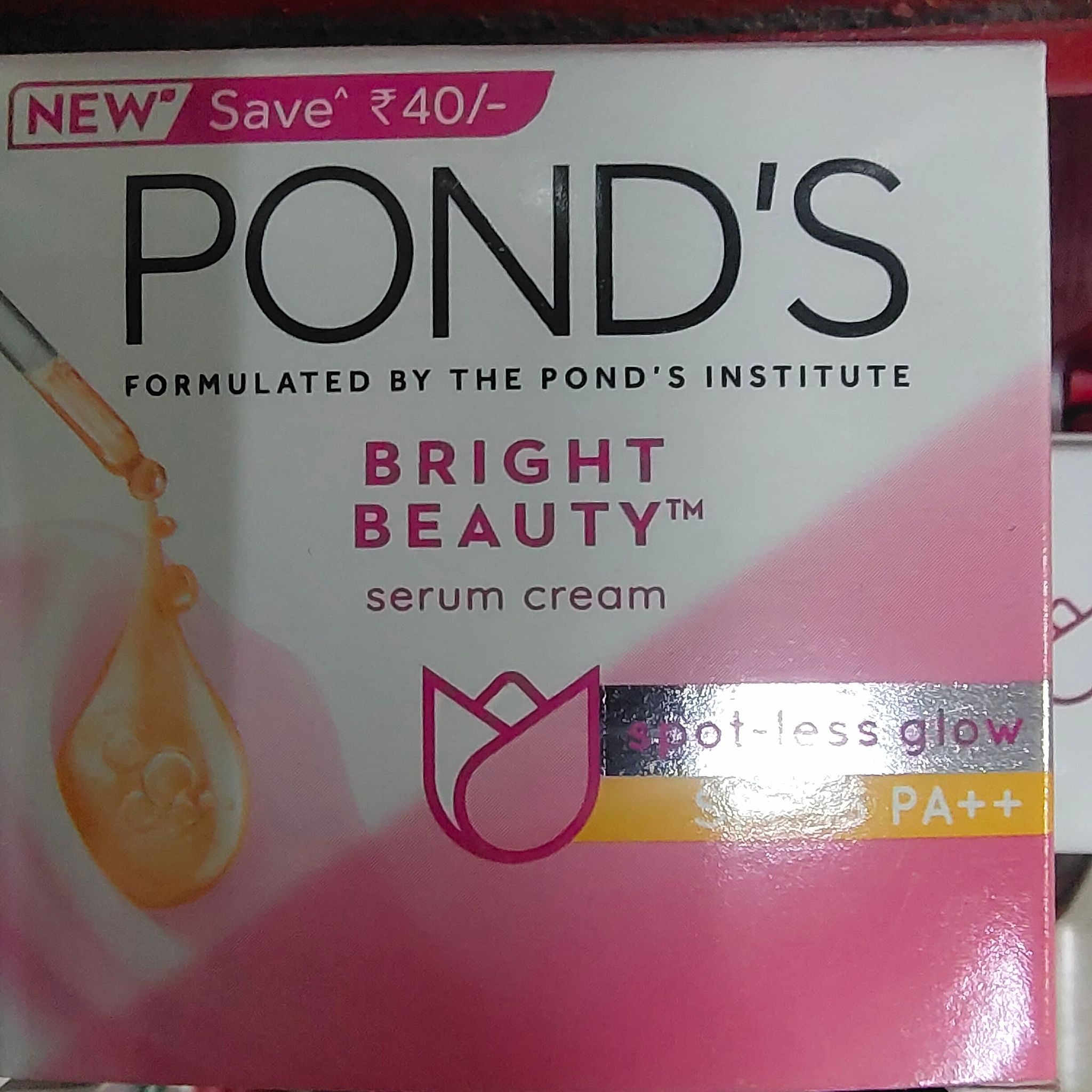 Ponds bright beauty serum cream