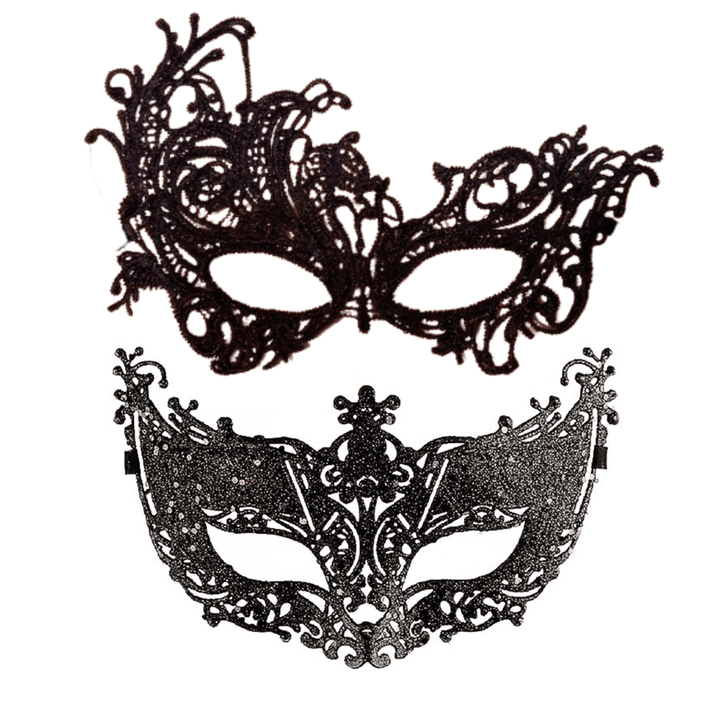 Masquerade Mask Set for Couple - 2PC - Party and Festive Needs | Buy online on ZillyBuy