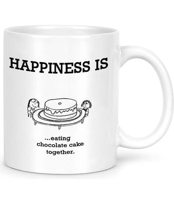 Idream Quote Printed Ceramic Coffee Mug 1 Pcs 330 mL