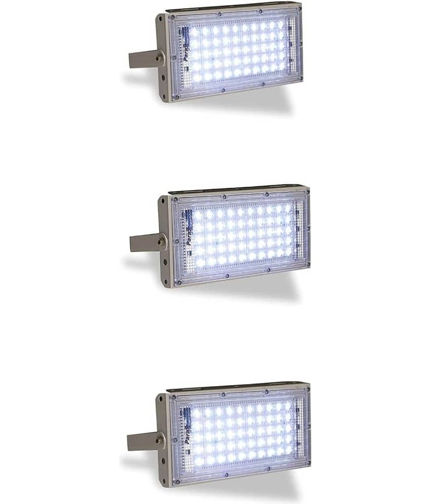 ZESTRUM Cool Day Light 50 Watts Flood Light ( Pack of 3 )