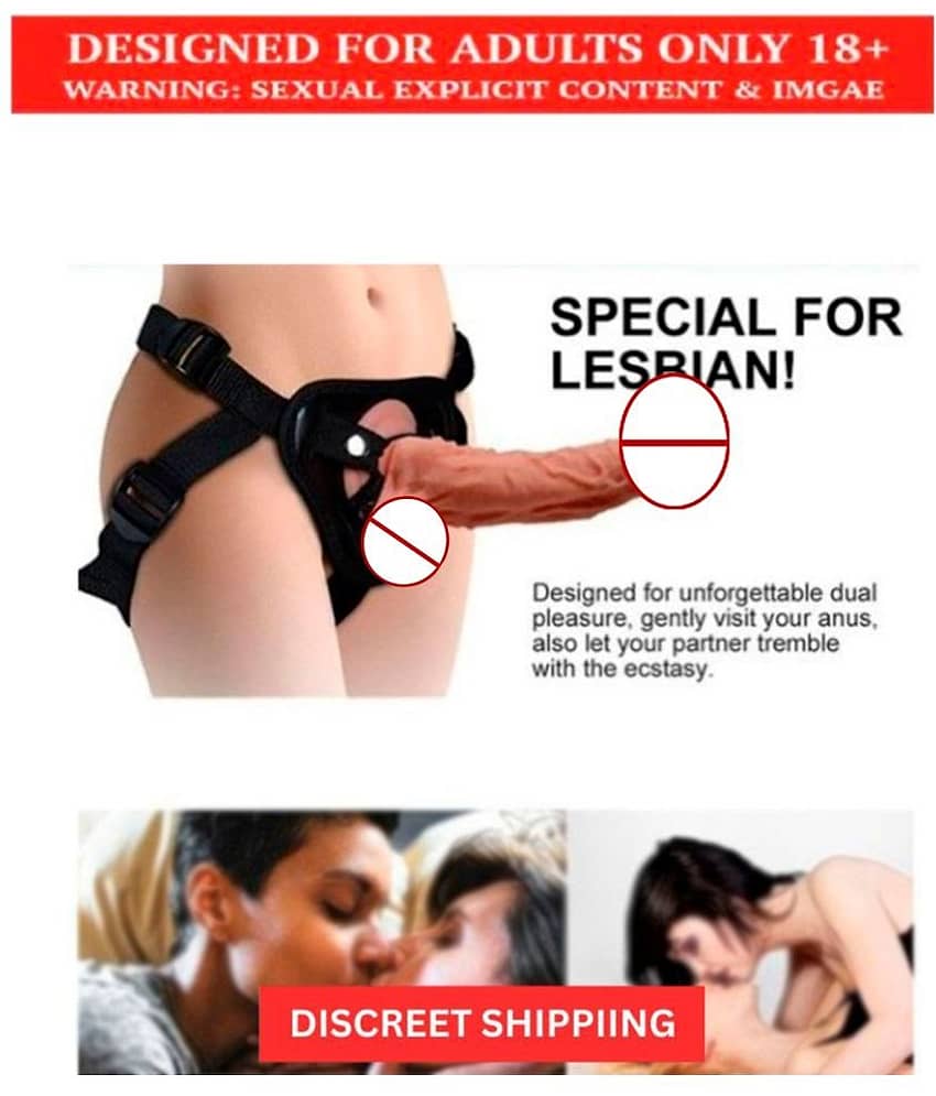 Soft 8 Inch Mars Dildo Strap on Artificial Pe nis Sex Toy For Women By-SEXTANTRA