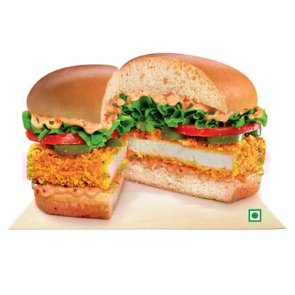 Paneer Royale Burger.