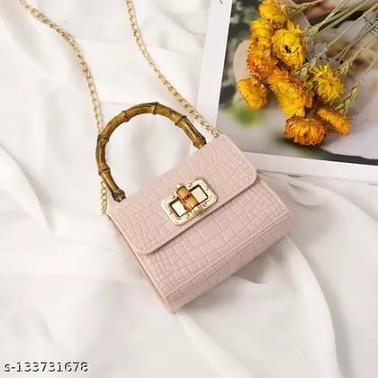 Bamboo Women crocodile small handbag Bamboo Women crocodile small handbag