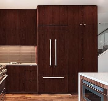 Eurotex Self Adhesive Waterproof (45 x 300 cm) Wood Wallpaper Wall Sticker for Living Room Hall Bedroom Decoration PVC Vinyl Wall Stickers