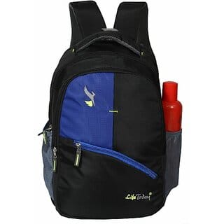 Life Today Large 35 L Backpack Bags For Men & Women | School Backpack For Boys and Girls | Laptop Bagpack (Black)