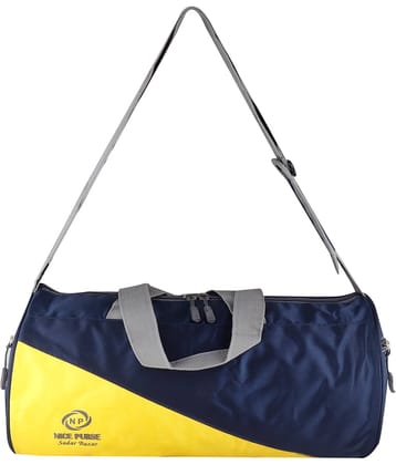 Nice Purse Polyester Yellow 10 Ltrs Gym Bag