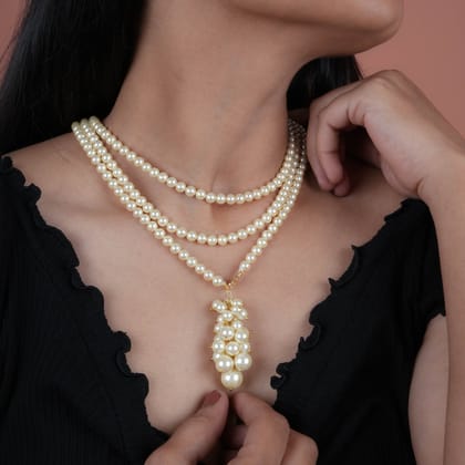 All Occasions Pearl Statement Necklace