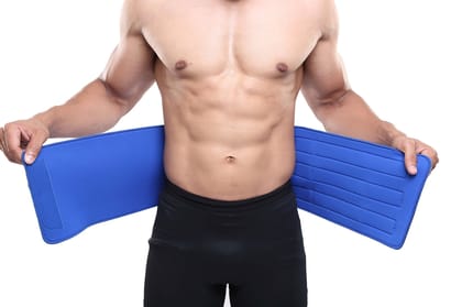 DJ Neoprene Waist Support, One Size Fits Most - Blue