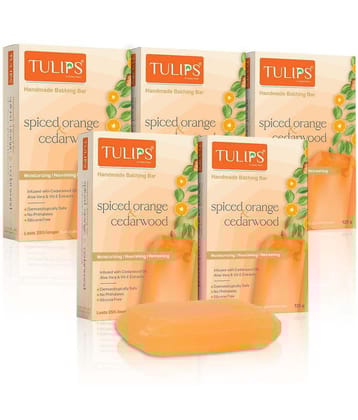 Tulips - Moisturizing Bathing Bar for All Skin Type ( Pack of 5 )