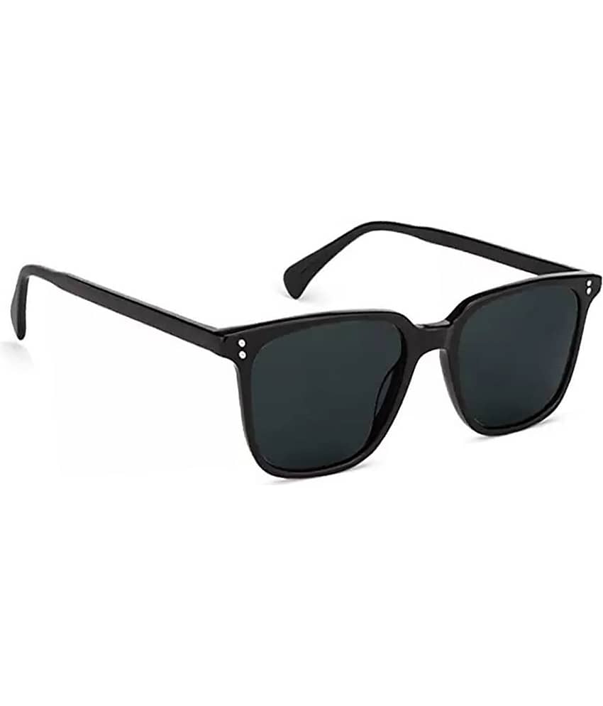 Elligator Black Rectangular Sunglasses ( Pack of 1 )