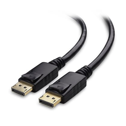 Hi- Lite Essentials 4K DP to DP High Speed Display Port to Display Port Cable with 60Hz Video Resolution & HDR Support-3 Mtrs
