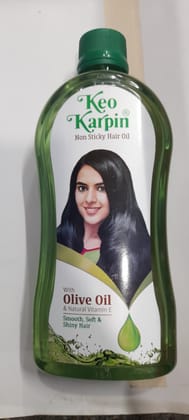 Keo karpin non sticky hair oil with olive oil natural vitamin E