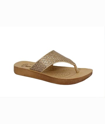 Aerowalk - Gold Women's Flats