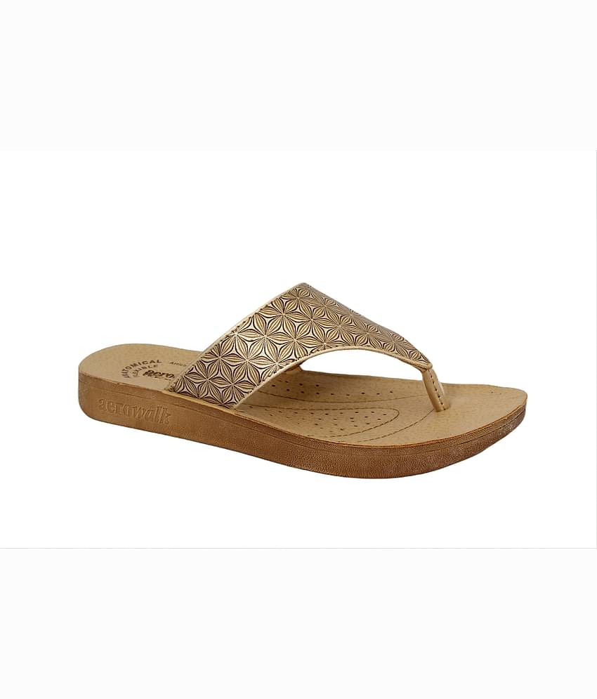 Aerowalk - Gold Women's Flats