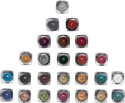 Elecsera Multicolor Eyeshadow Glitter Powder 200 g (multicolor) - Makeup - Sets and Kits | Buy online on ZillyBuy