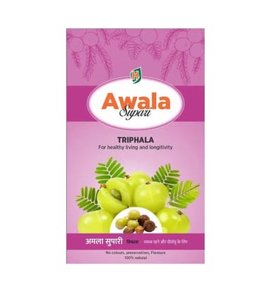 Hillarious Ayurveda Swasthamla Awala Triphala Supari, 50 gm Hillarious Ayurveda Swasthamla Awala Triphala Supari, 50 gm