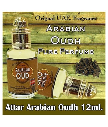 INDRA SUGANDH BHANDAR Attar Arabian Oudh Saudi 12ml Rollon Pack