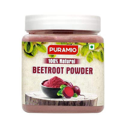 Puramio 100% Natural Beet Root Powder, 500 gm Puramio 100% Natural Beet Root Powder, 500 gm