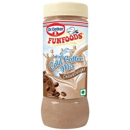 Dr.Oetker Funfoods cold coffee mix chilled delight 200 gm
