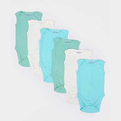 Unisex Sky Knitted Bodysuit - Arcus-4-6 M / Multicolor