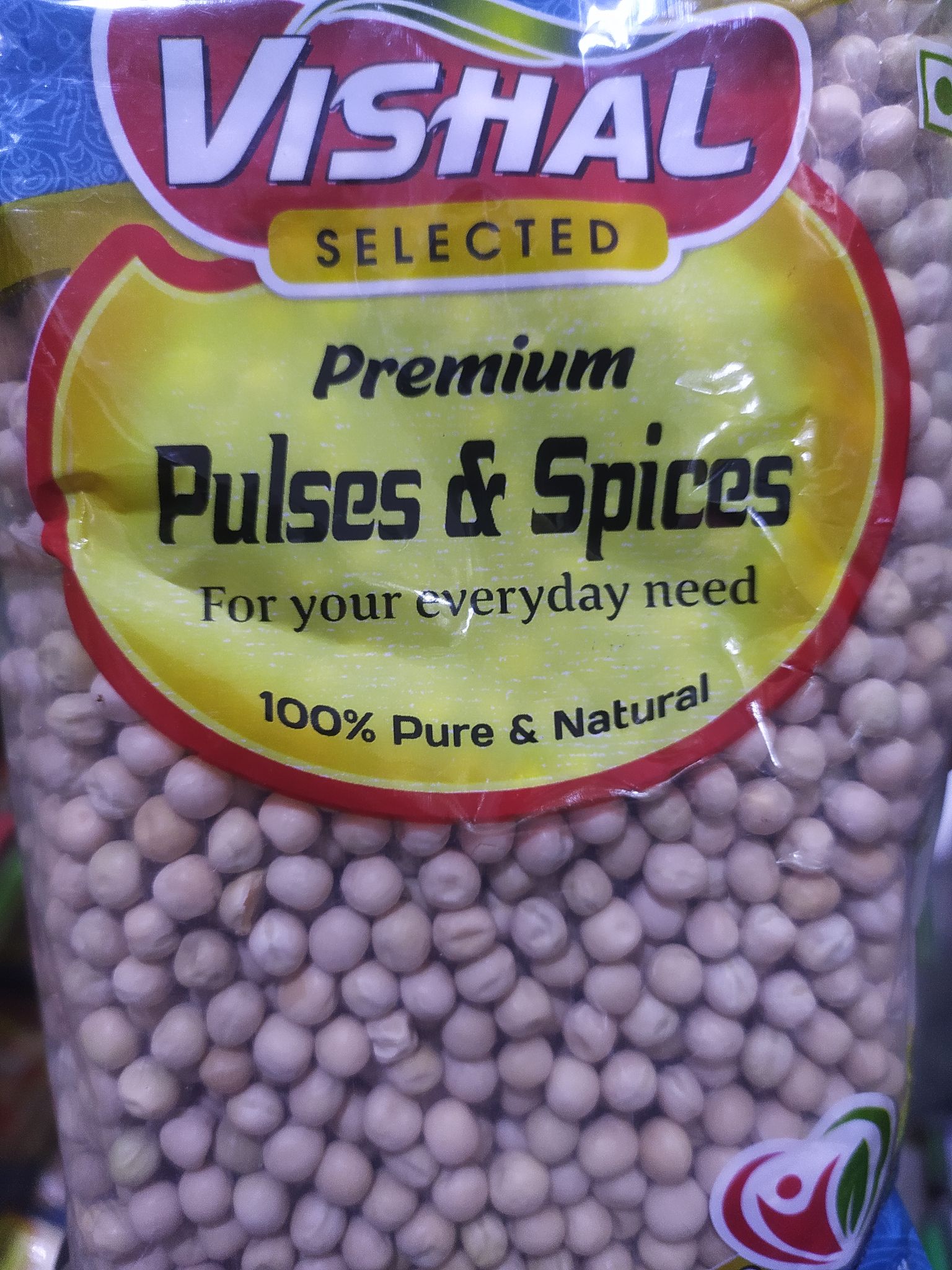 Vishal Premium Pulses & spices white matar
