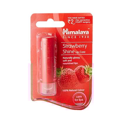 Himalaya Strawberry Shine Lip Care 4.5 gm