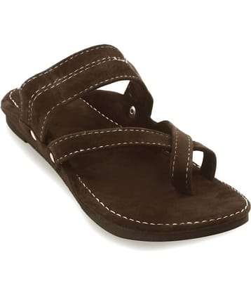 Anjaneya Creations Brown Men's Kolhapuris